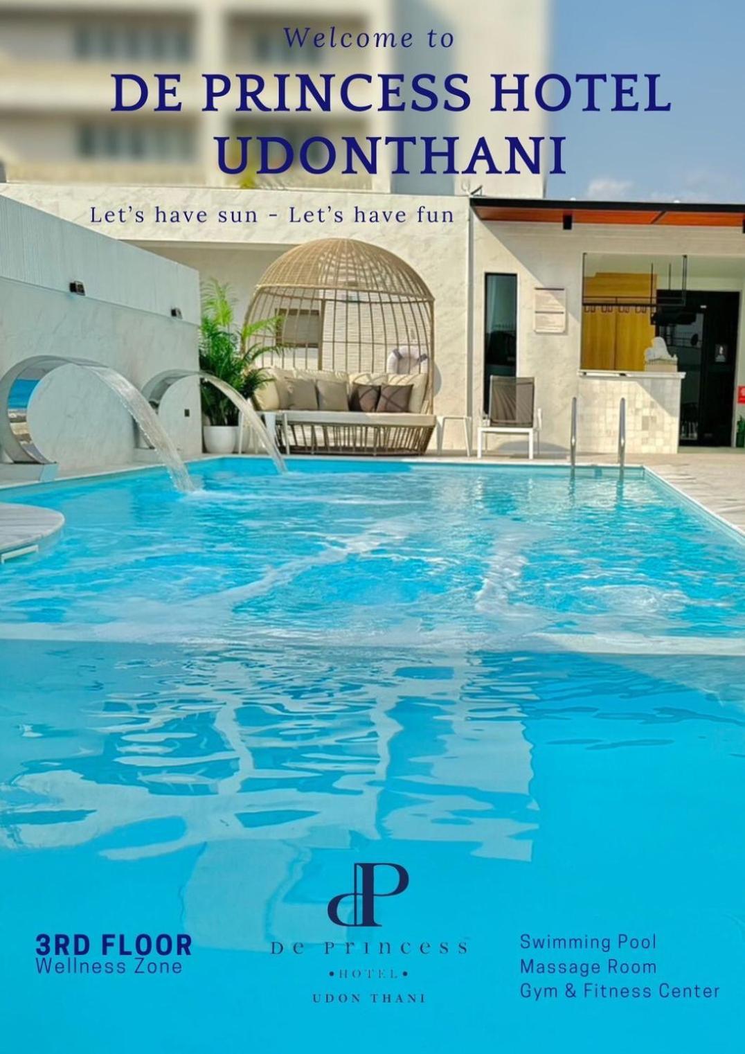 De Princess Hotel Udonthani Экстерьер фото